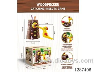Woodpecker Catches Bugs