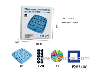 Minefield Magnetic Chess