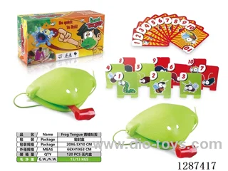 Two-Player “Frog Sticks Out Its Tongue” Mask