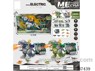 Spray Mech - T-Rex + Trailer W L/M (Not Included Battery) 2 Colors