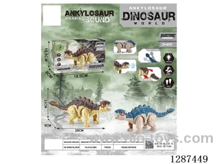 B/O dinosaur W L/M not included battery 2 colors
