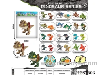 Hand-biting dinosaur
