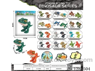 Hand-biting dinosaur