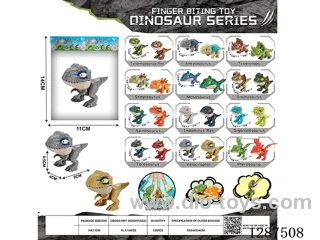 Hand-biting dinosaur