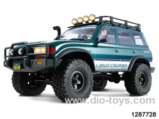 1:10 FCX10 Toyota LC80 Green Brushless RC Car