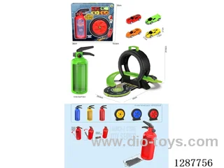 Fire Extinguisher Tire + 4 AB Cars