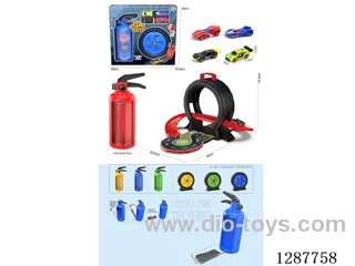 Fire Extinguisher Tire + 4 AB Cars