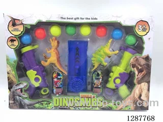 Ping-Pong Dual Guns with Dinosaur