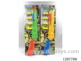 Soft Bullet Ping Pong Ball Gun Set