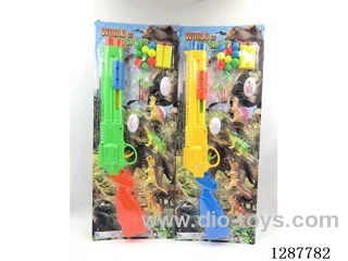 Soft Bullet Ping Pong Ball Gun Set