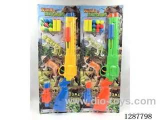 Soft Bullet Ping Pong Ball Gun Set