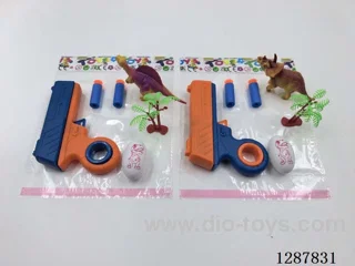 Soft Bullet Ping Pong Ball Gun Set