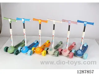 Scooter - Disassemblable model, 4-position height adjustment - Pink/Yellow/Blue/Green