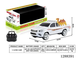 1:14 4ch RC car W L/M not includedbattery (with Camel)