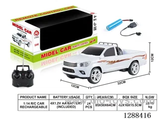1:14 4ch RC car W L/M included battery