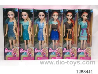 11.5 inch doll set 6 mixed