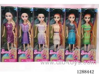 11.5 inch doll set 6 mixed