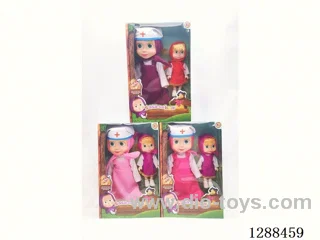 10 inch doll with IC + 6 inch doll set 3 colors