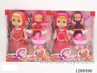 10 inch doll with IC + 6 inch doll set 2 mixed