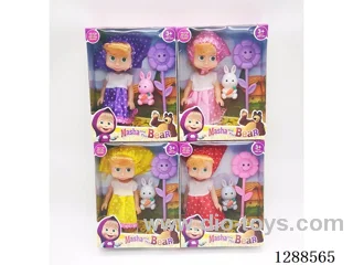 6 inch doll set 4 mixed