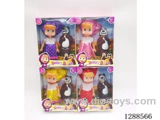 6 inch doll set 4 mixed