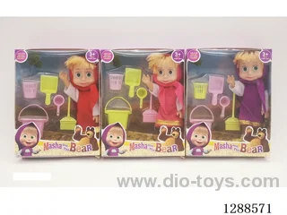 6 inch doll set 3 colors