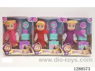 6 inch doll set 3 colors
