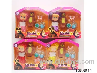 6 inch doll set 4 mixed