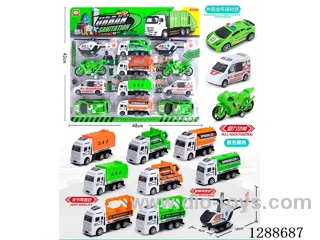 pull back car- Fully Eco-Friendly Exterior 12PCS