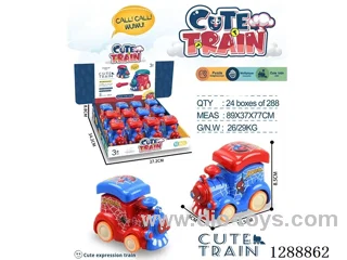 Push-and-Pull Train 12PCS