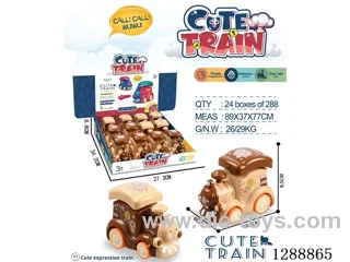 Push-and-Pull Train 12PCS