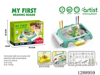 Green Projection Table Drawing Board, Projection, 2 AA Batteries (No Included Batteries)