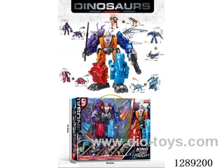 (GCC) Dinosaur 5-in-1 Transformable Toys