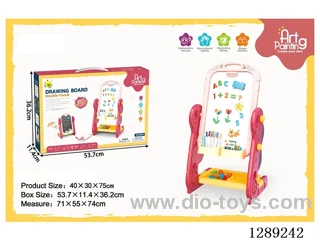 Children’s Double-Sided Drawing Board (Pink)