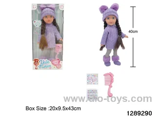 16inch doll in window box