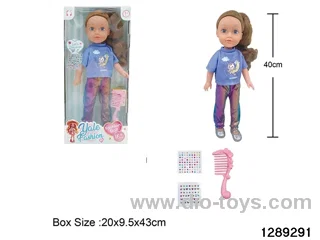 16inch doll in window box