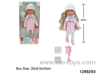16inch doll in window box