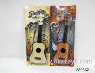 Imitation Wood Grain Guitar (Plastic Wire Strings)/2 styles，2 colors