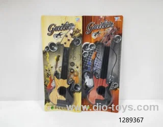 Imitation Wood Grain Guitar (Plastic Wire Strings)/2 styles，2 colors