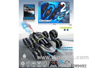 RC 6-Wheel Sports Car with spray 2 colors