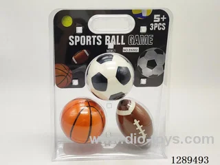 3PCS 10CM Sports PU Balls