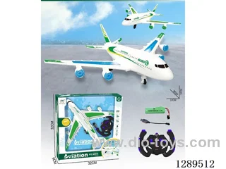 RC Airplane (27MHz) W L/M (included batteries)2 colors