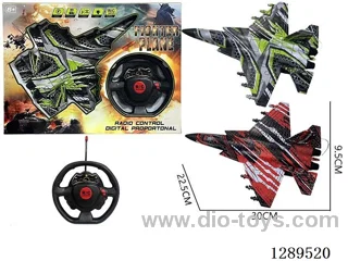 2ch RC Fighter Jet (batteries not included)2 colors