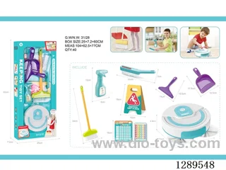 Sweeper Set (Electric, universal; 3 AA batteries not included)