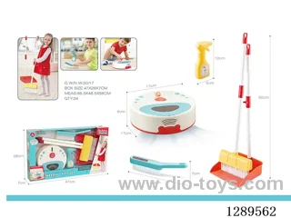 Sweeper Set (Vacuuming Capable, Electric, universal, with Light; 3 AA batteries not included)