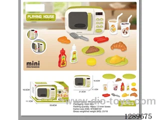 Microwave Oven - Lights and Sound Effects - not included battery