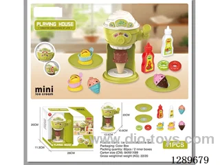 Ice Cream Maker - Lights and Sound Effects - Included Batteries