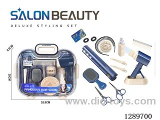 Hair Styling Set (Hair Dryer, Straightener, 18-PCS)