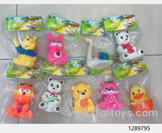 rubber toys