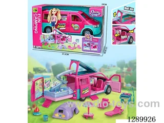 Themed Car Doll Set